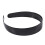 3X Bandeau Large avec Deux Rangees de Dents En Plastique Noir 2