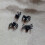 150X Plastic Black Spider Trick Toy Halloween Haunted House Prop Decor 7