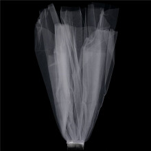 3X Simple Short Tulle Wedding Veils White Bridal for for Wedding Accessories