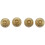 Electric Guitar Control Speed Knobs for   LP Knob Parts Replacement Gold 8 Pcs 6