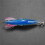 3 Stück Blau Blinkende LED FischköDer Blitzlicht 10 cm Minnow Leucht Squid Jig Garnele KöDer Nacht Fischen KöDer 7