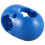 30 Piezas de Cuerda de Escalada Neta Conector de Plástico Hebilla de Red Accesorios de Escalada Azul 5