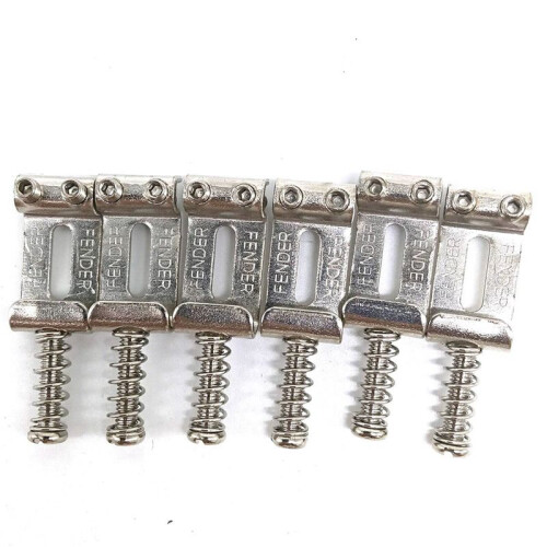 120 Roller Bridge Pull String Code Electric Guitar Saddle for STRATOCASTER Telecaster Electric Guitar Accessories Silver 1