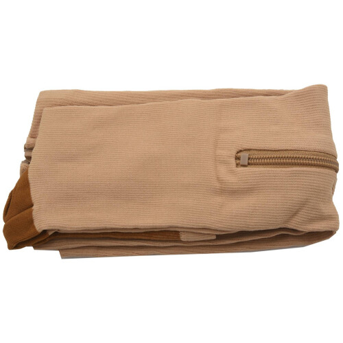 4x Calze A Compressione Cerniera in Nylon Calza A Compressione Gamba Supporto (Colore) XXL 2