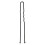 100 Pezzi La Donna 7 cm Lungo Metallo Nero DIY Chignon Pin 4