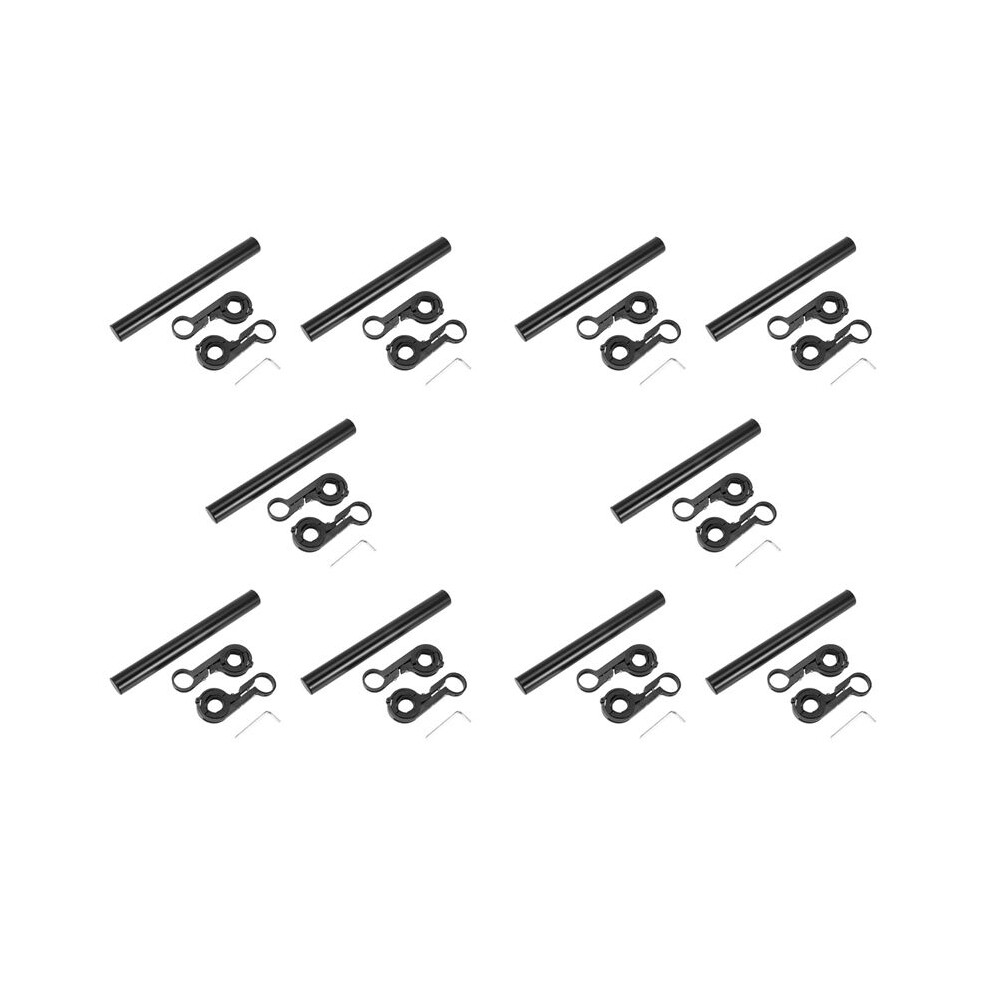 10X Handlebar Extension Mount Bicycle Bike Handle Bar Bracket Extender Holderï¼Blackï¼ 4711053347009