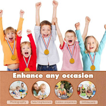 40 StüCk -TrophäEn und 40 StüCk Medaillen, Auszeichnungen, Siegermedaillen für Kinder und Erwachsene - Perfekt für Partygeschenke