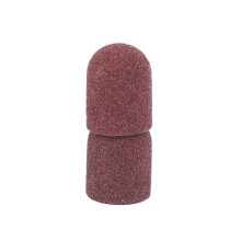 250Pcs Sanding Bands Block Caps Without Grip 80 120 180 13X19mm Sanding Cap Manicure Pedicure Electric Nail Drill-02