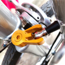 2X Bullone per Tubo con Testa Un Sfera Pieghevole per Bicicletta per Palla di Cattura per Bicicletta Nel Lega di Titanio