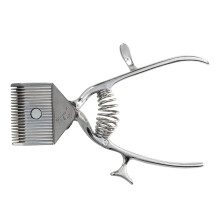 2X Vieux Mode Coupeur de Cheveux Non-électrique Tondeuse à Cheveux Manuelle à Main Faible Bruit