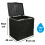 140L Outdoor Garden Storage Box Anthracite 6