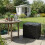 140L Outdoor Garden Storage Box Anthracite 7
