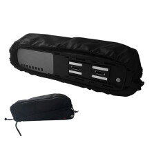 2X WaterProof Ebike Battery Cover Dust-Proof Anti-Mud for Hailong No. 1 Electric Car Lithium Batteries Protection Cover