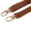 2X DIY Replacement Leather Bag Shoulder Strap Handle  Body Adjustable 140 x 2cm, Brown 7