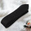 2 Pezzi 2 Pollice Stripe A Maglia Nera Leggermente Leggiadramente Cravatta Nera per Donna 3