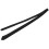 2 Pezzi 2 Pollice Stripe A Maglia Nera Leggermente Leggiadramente Cravatta Nera per Donna 5