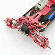 8Pcs Adjustable All Metal Shock Absorbers Damper for 144001 124019 124018 RC Car Upgrade Parts Accessories,1