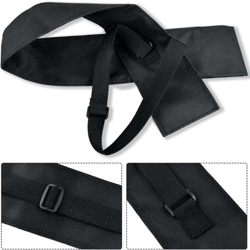 2X Saco de Taco para Transporte de Vara de Bilhar, Saco de Transporte de Armazenamento de Vara de Sinuca de 32 Polegadas para Proteger o Taco de 2