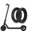 2X Pneus de Scooter EléTrico Universal de 8,5 Polegadas 8.5X2 Engrossado Antiderrapante Resistente Ao Desgaste 81/2X2 Pneus Internos e Externos 2