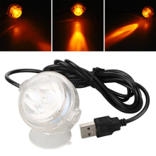 Mini 1W LED Aquarium-Leuchte für Süß- und Salzwasserfischbecken