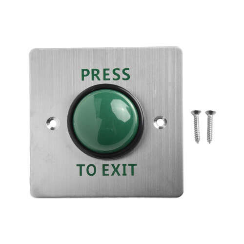 Stainless Steel Door Release Button 1224VDC Waterproof Access Control Switch for Security Systems