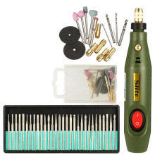 Portable Electric Wood Carving Tool Set + 30Pcs Diamond Wood Carving EU Plug