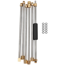 90 Inch Universal Wand Set Car Washing Pressure Washer Wand Extension, Replacement Lance Power Washer Lance 1/4 Inch Thread Quick Connect