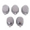 15PCS Silver Alloy Drum Kit Rectangular Claw Hook Lug Single End Drum Percussion Accessory Replacement Parts 3