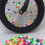 324Pcs Bicycle Round Decorative Colored Beads Spokes Decorations Plastic Cilp Spoke Beads 5