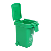 Toy Vehicles Garbage Truck's Trash Cans, 6 Pack Toy Garbage Truck Replacement Parts, Simulated Trash Can