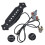 10X Pre-Wired 6-String Single Coil Pickup Harness with Volume & Tone Pots for Electric 2