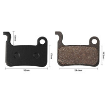 12 Pairs MTB Bicycle Resin Disc Brake Pads for Deore M596 M595 M535 SLX M665 XT M775/776/765 XT/R M975 M966 M965