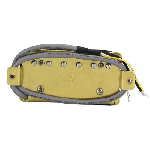 2X Elgitarr Humbucker Pickuper Hals Alnico V Pickup Vit 2