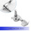 120 Pieces Silver Acoustic Guitar Machine Heads Knobs Guitar String Tuning Peg Tuner(60 for Left + 60 for Right) 4