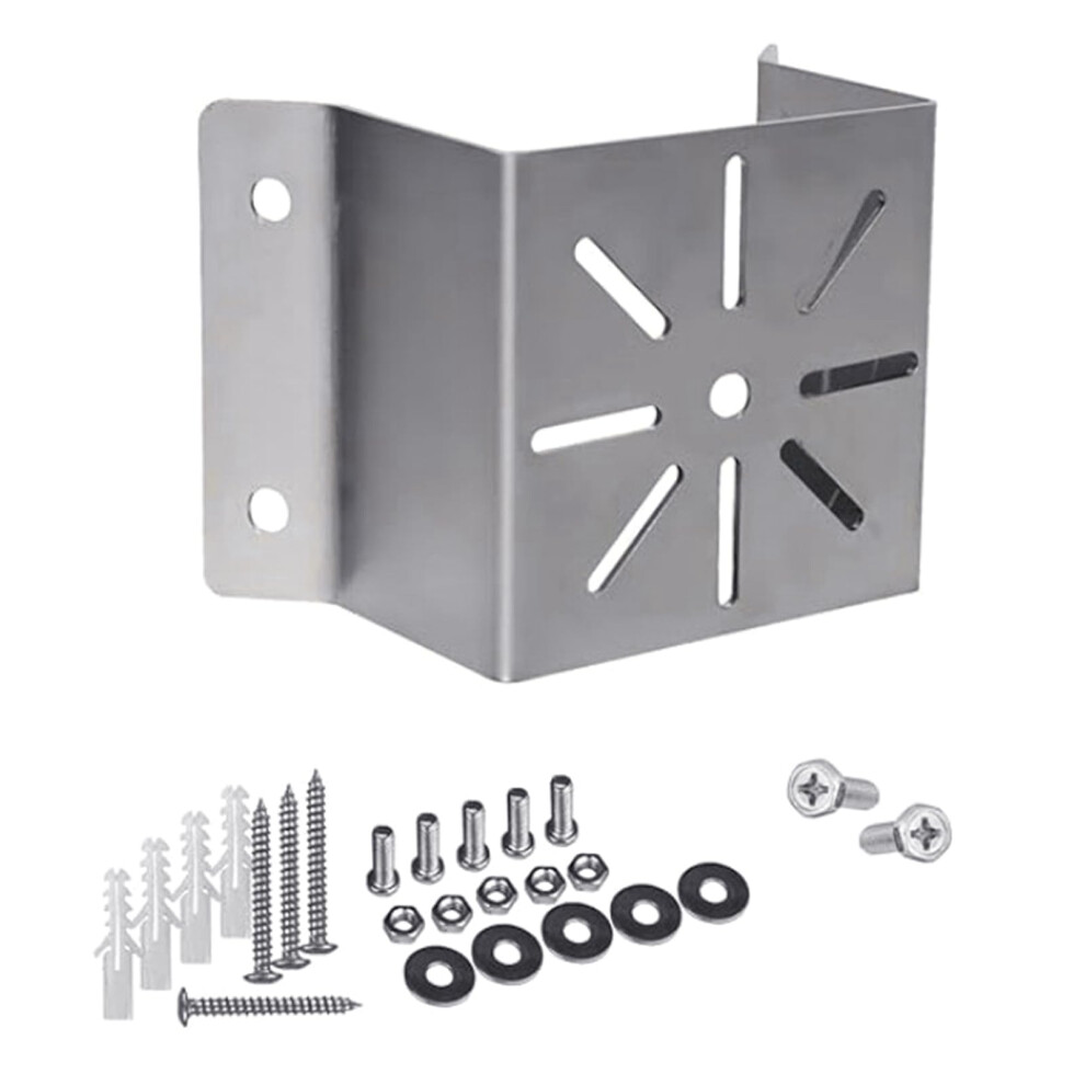 Security Camera Mount Rustproof Stainless Steel Cornersaving Outdoor Wall Bracket Holder 9455672032391