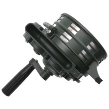 Hand Crank Siren 110dB Manual Warning Alarm Horn Aluminum Alloy for Emergency and Outdoor Use