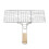 52cm BBQ Grill Basket, Rectangular Iron Mesh Steak & Vegetable Cage 4