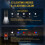 2X  Flashlight LED Rechargeable, 900 Lumen Keychain Flashlight with Side Light, IP65 Waterproof Magnetic Flashlight 4
