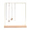 5X Présentoir de Support de Support de Présentoir de Bijoux de Mode Boucles D'Oreilles Suspendues 2
