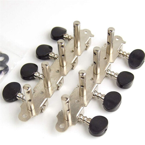 12L12R Mandolin Tuning Pegs Machine Heads String Tuning Pegs for 8 Strings Mandolin Instruments Accessory 2