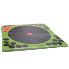 150Pcs Hunting Targets 8X8 Inch Self Adhesive Paper Reactive Splatter Targets Stickers