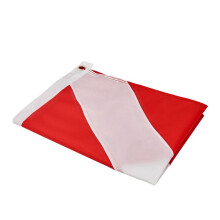2X Taucher-Flaggen-Boots-Signalflaggen-Schnorchelboot-Signal-Floater-Flagge für Unterwasser-GeräTetauchen Speerfischen