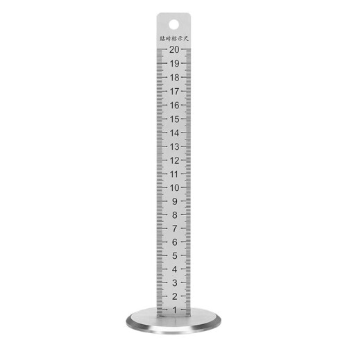 Equal Height Ruler Positioning Horizontal Ruler Metal Ceramic Tile Tool Lay Floor Tile Tool for Bricklayer