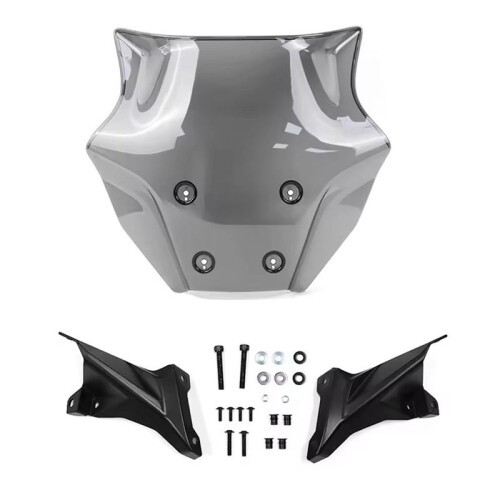 Motorcycle Accessories Front Windshield Wind Deflector for  MT-07 MT 07 Mt07 GEN4 2025 Grey