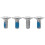 Snowboard Binding Screw Set Include 8 Pieces Snowboard Mounting Screws and 8 Pieces Snowboarding Screw Washers 6