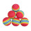 200Pcs  Swing Training Aids Indoor Practice Sponge Foam Rainbow Balls 2