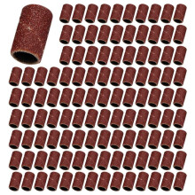 400 PCS Nail Drill Sanding Band Machine Replacement Bits Pedicure (80 )
