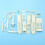 2X X450.0021 Motor Base Bracket Group Shell Receiver Housing for  XK X450 6