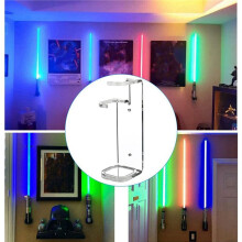 2X Lichtzwaard Wandmontagestandaard Lichtzwaard Displayrek Wandhouder-Inbegrepen Schroeven Hardware voor de Meeste Lichtzwaarden A