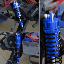 4x Metal Front and Rear for Slash 4X4 VXL 2WD Rustler Stampede Hoss 1/10 RC Car Upgrades Parts,2